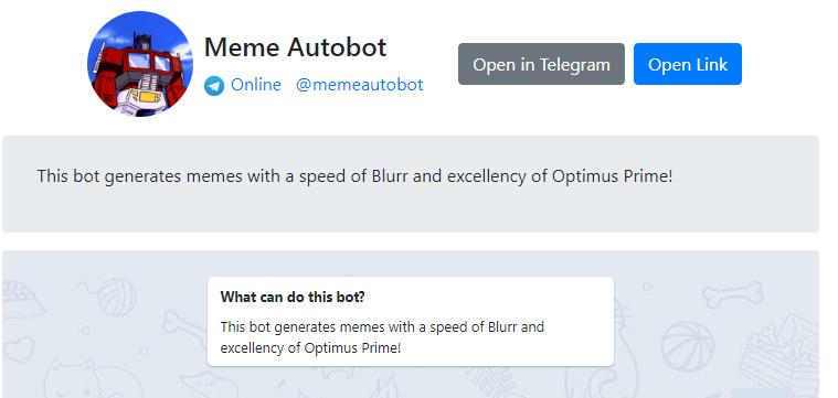 Meme Autobot