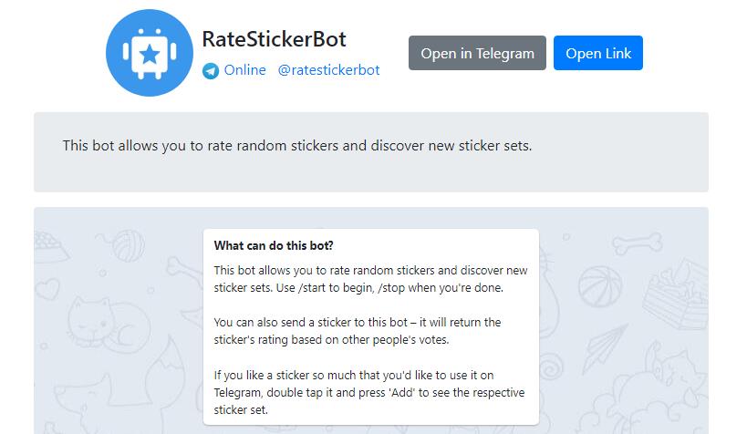 RateStickerBot