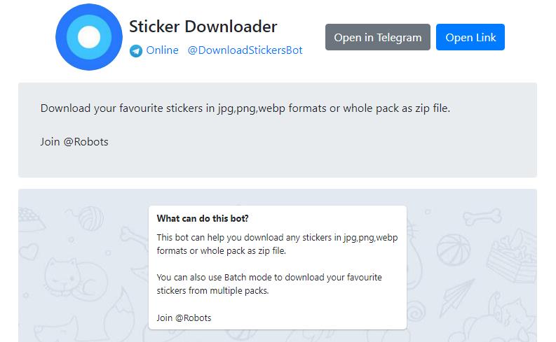 Sticker Downloader