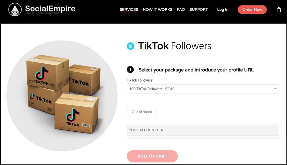 Buy Tik Tok Followers for SocialEmpire