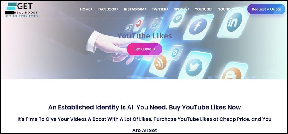 Buy YouTube Likes for GetRealBoost
