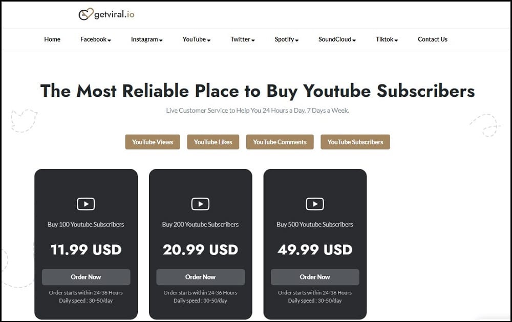 Buy Youtube Promotion for Getviral