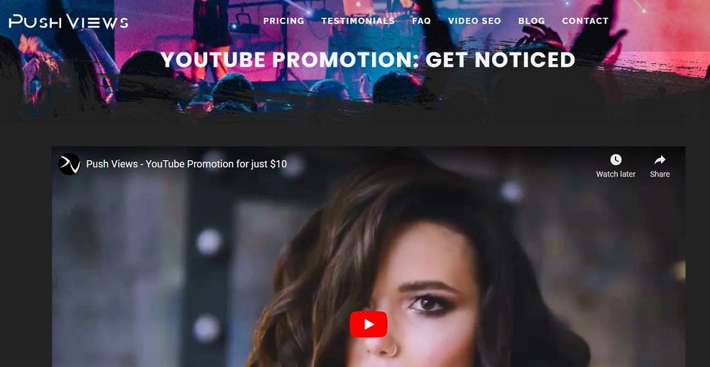 Buy Youtube Promotion for Push Views
