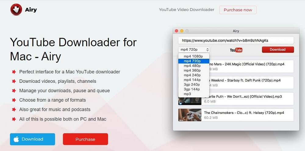 Airy one the Best YouTube Video Downloaders