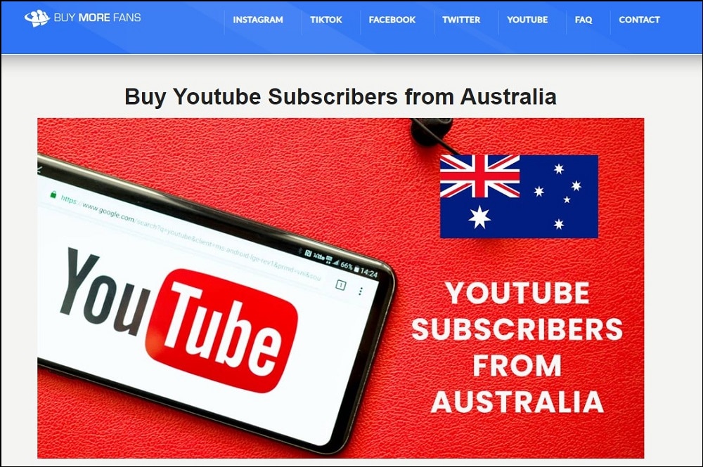 Buy YouTube Subscribers on Buy More Fans