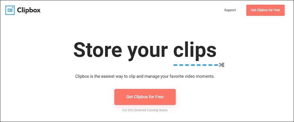 Clip box one of the Best TikTok Video Downloaders