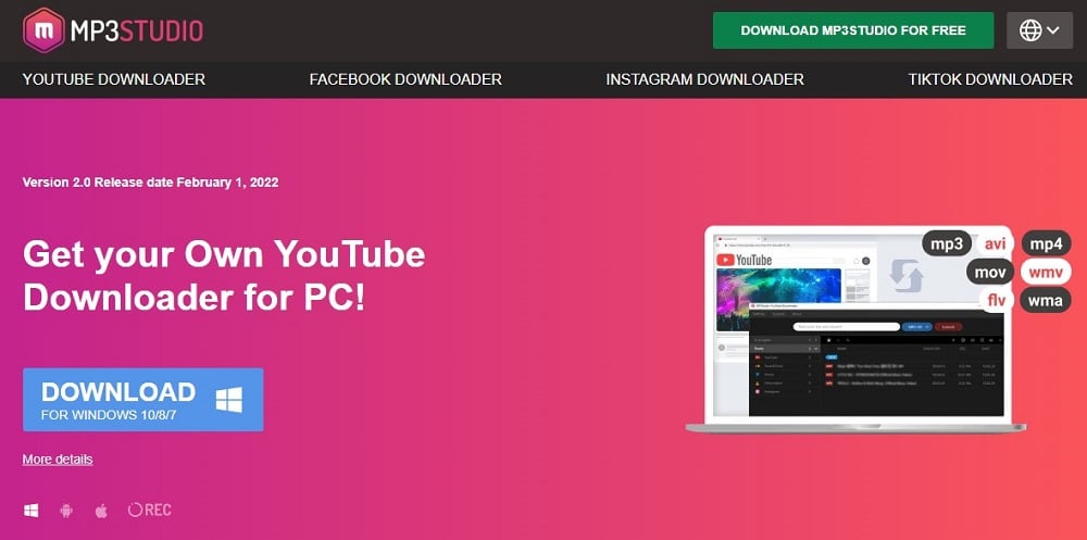 MP3Studio YouTube Downloader one the Best YouTube Video Downloaders