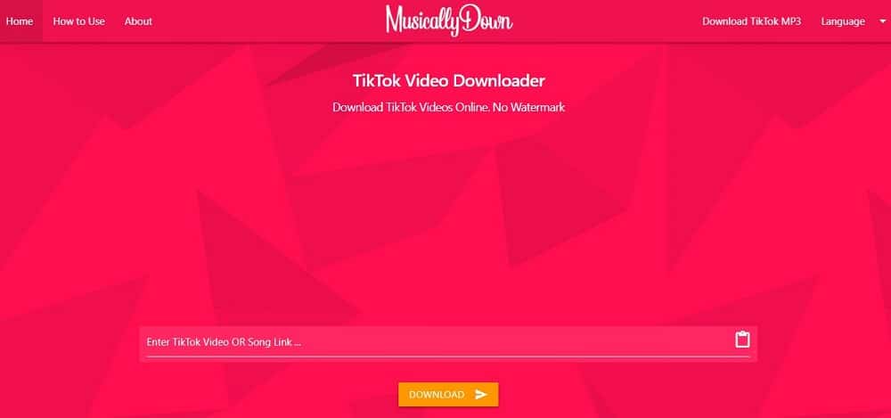 Musically Down one of the Best TikTok Video Downloaders