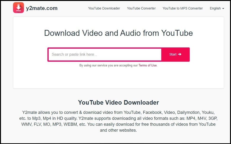 Y2Mate one the Best YouTube Video Downloaders