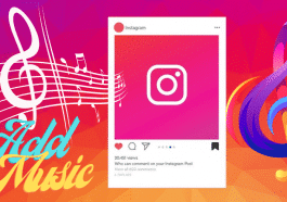 add music to instagram-post