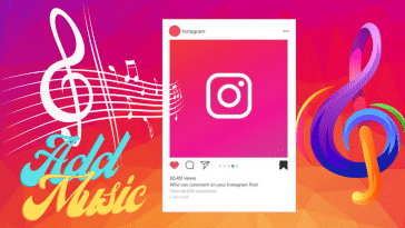 add music to instagram-post