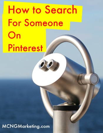 How to Search For Someone On Pinterest