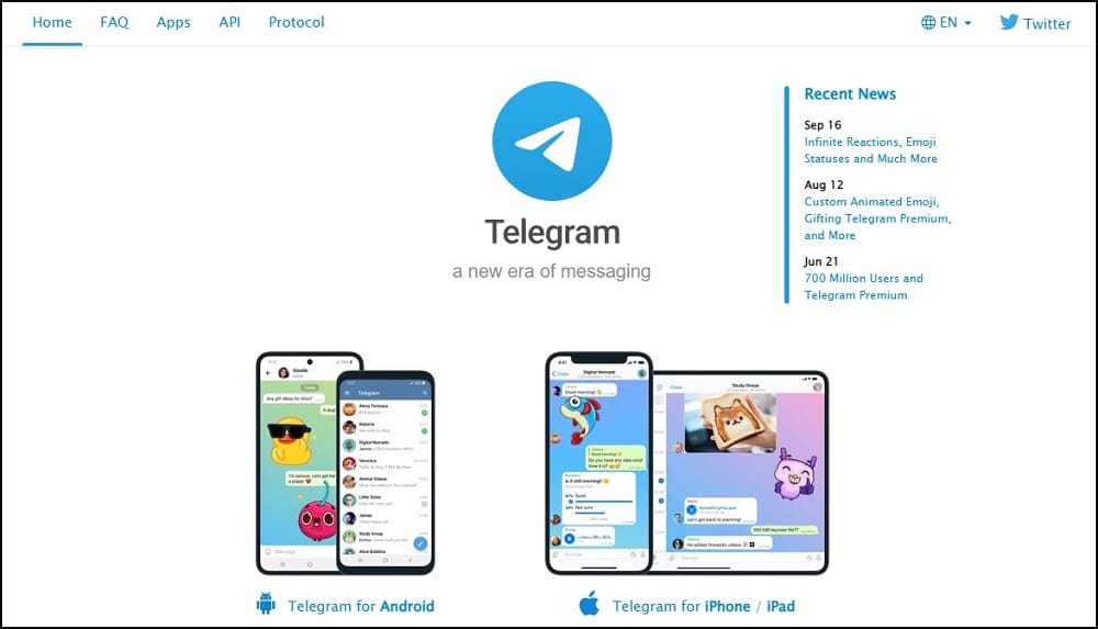 Telegram overview