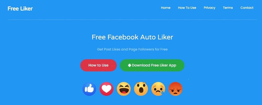 Facebook Auto Likers for FreeLiker