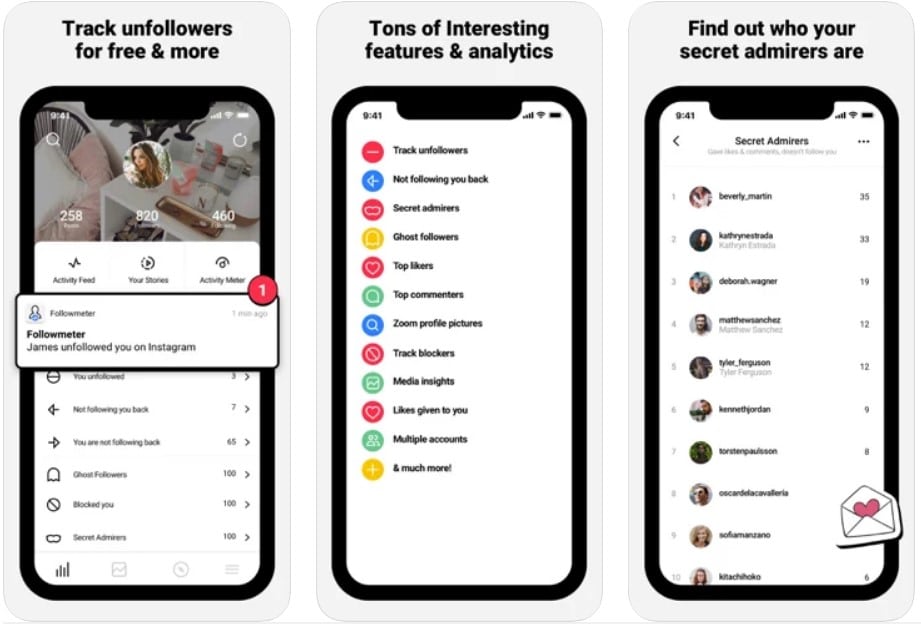FolloawMeter for Instagram on apps store