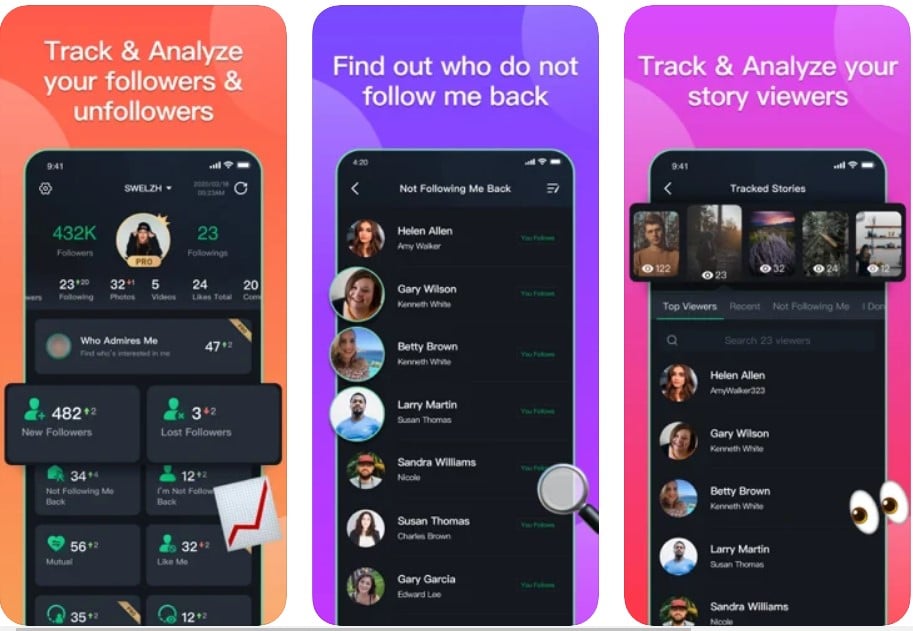 Follower - Tracker Insight on apps store