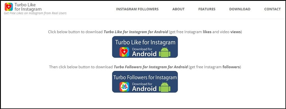 Turbo Like for Instagram