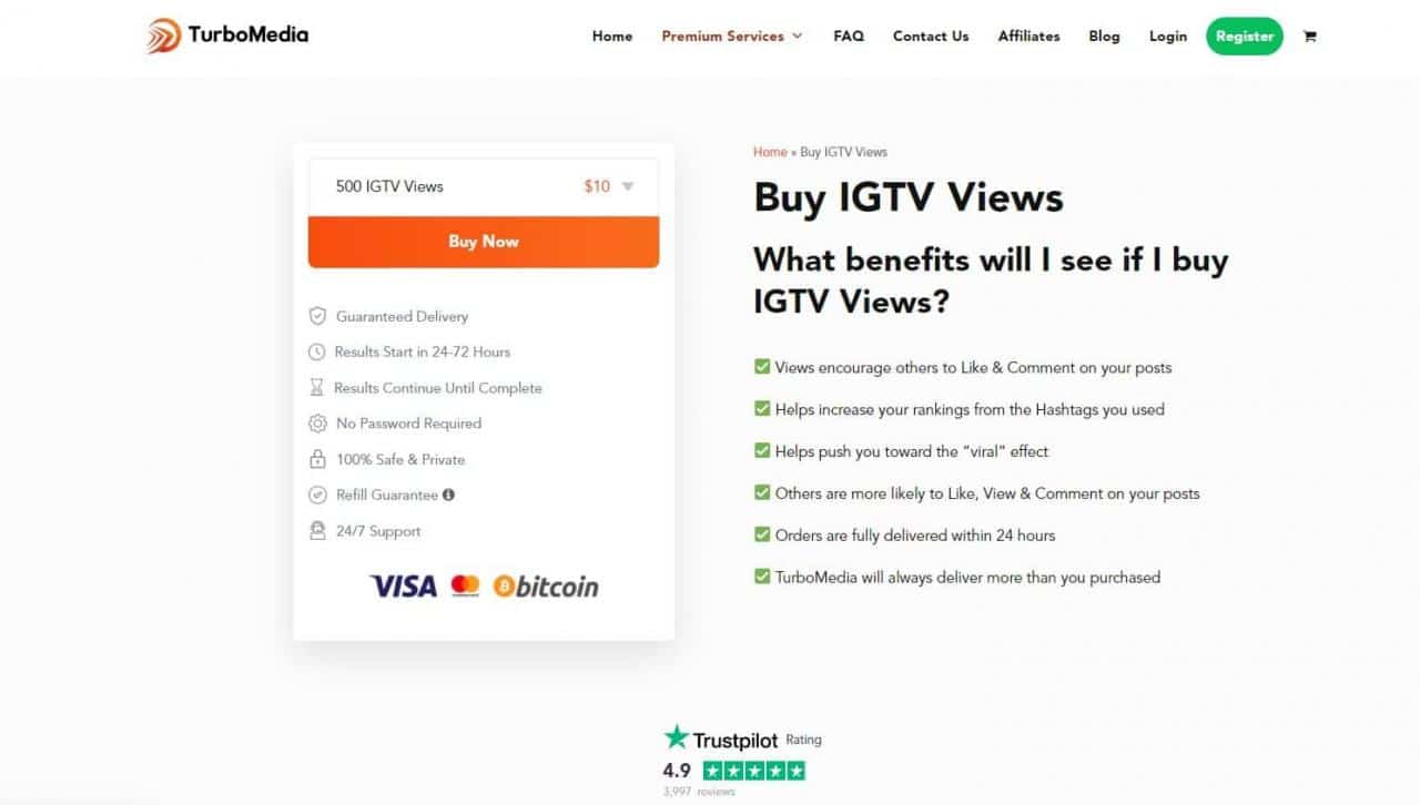 TurboMedia IGTV Views