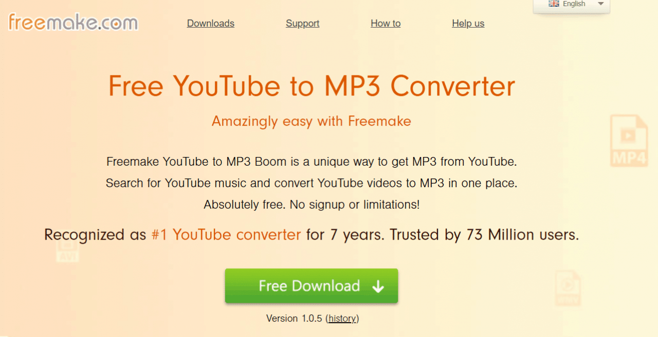 Freemake YouTube to MP3 Boom