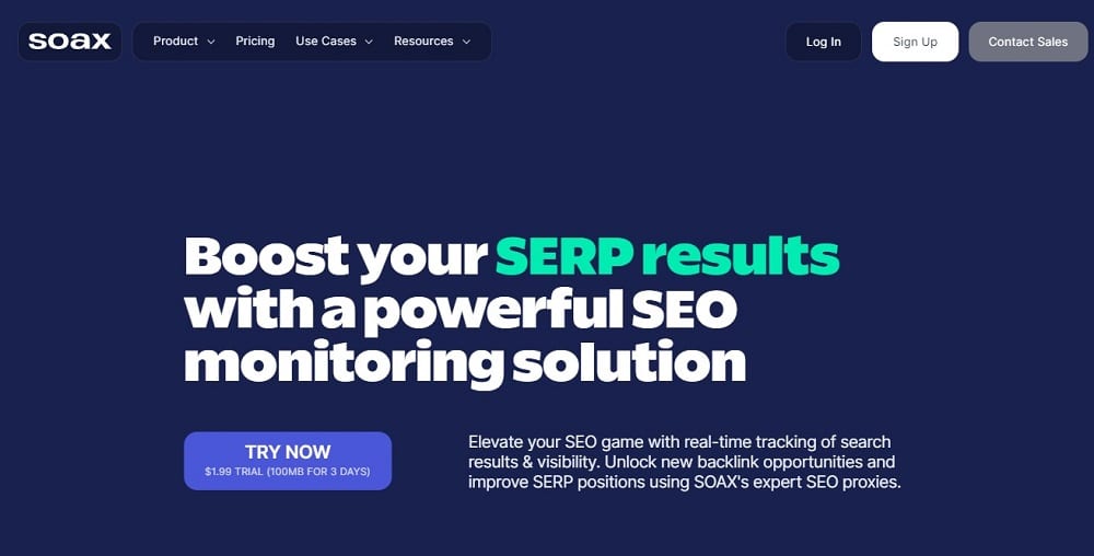 Soax High-performance Web Scraping