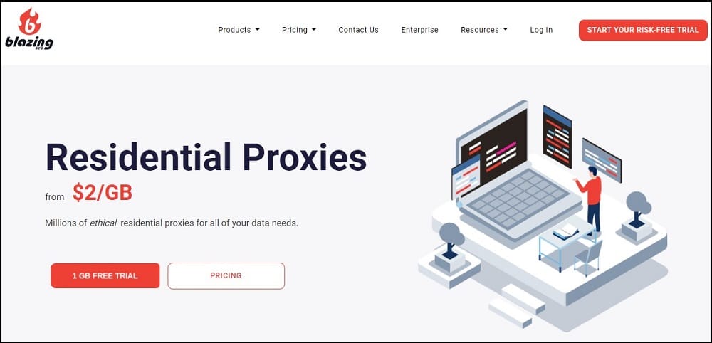 Blazing Seo Residential Proxies Overview