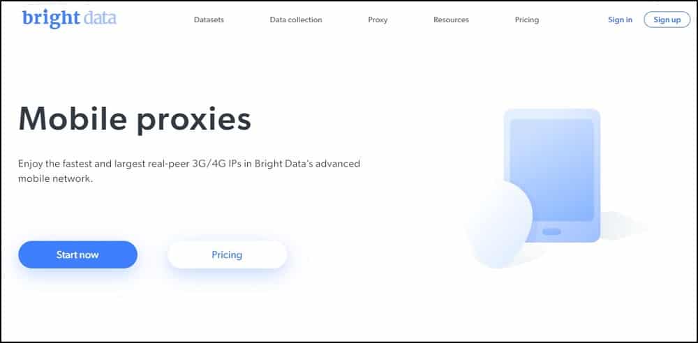 Bright Data Mobile Proxies Overview