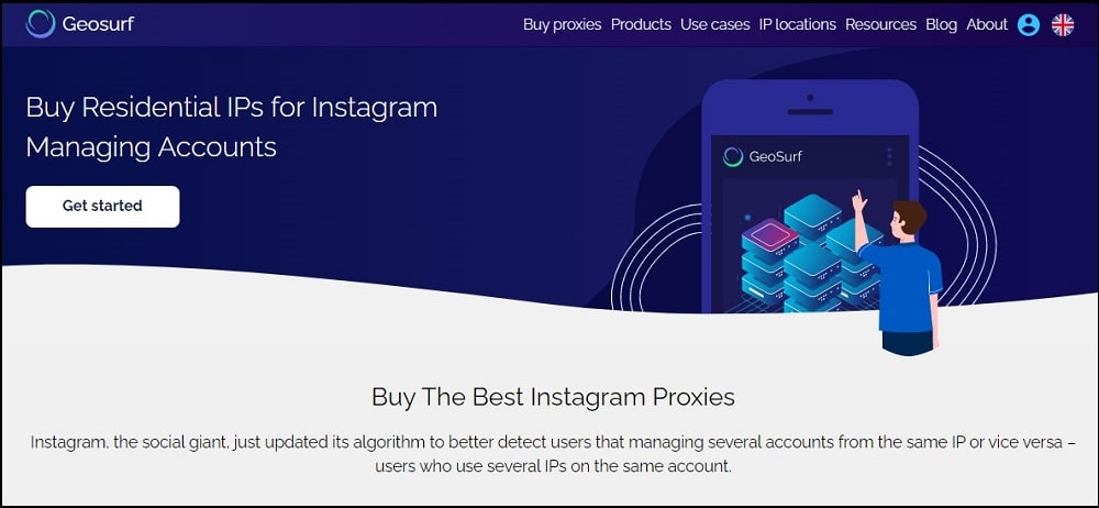 GeoSurf for Instagram Proxies