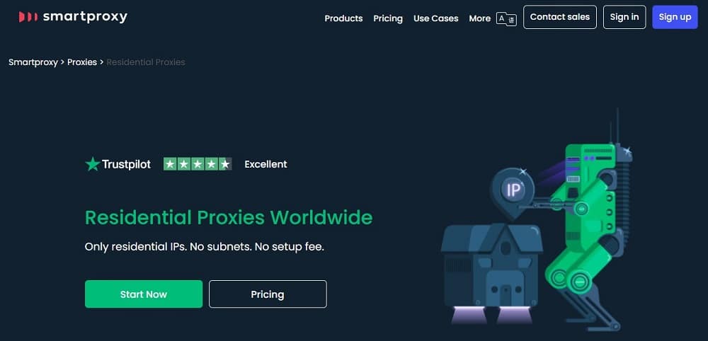 Smart Proxies Residential Proxies