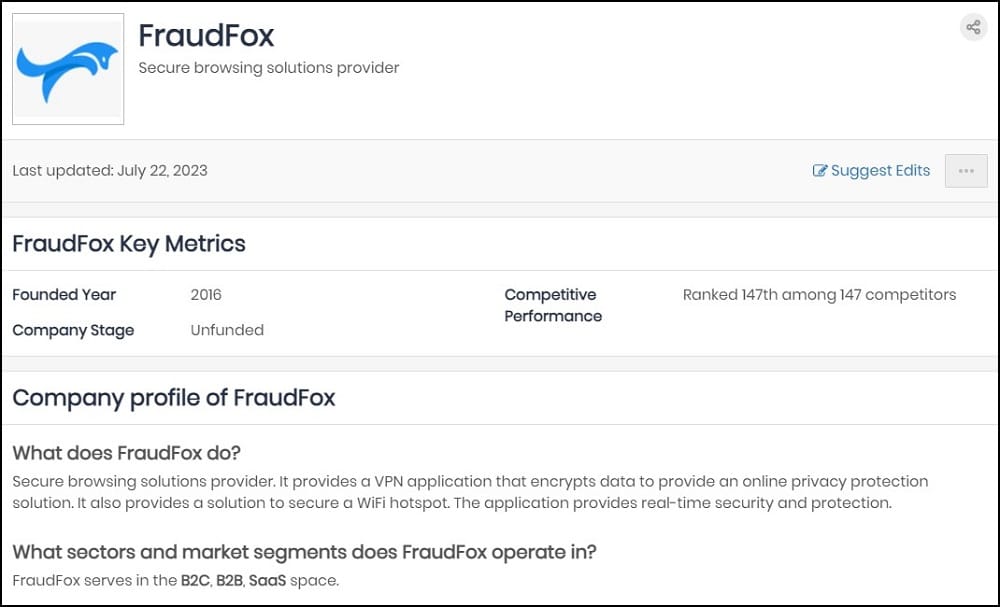Fraudfox for Virtual Profile Browsers