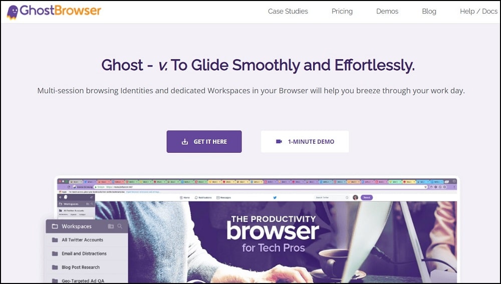GhostBrowser for Virtual Profile Browsers