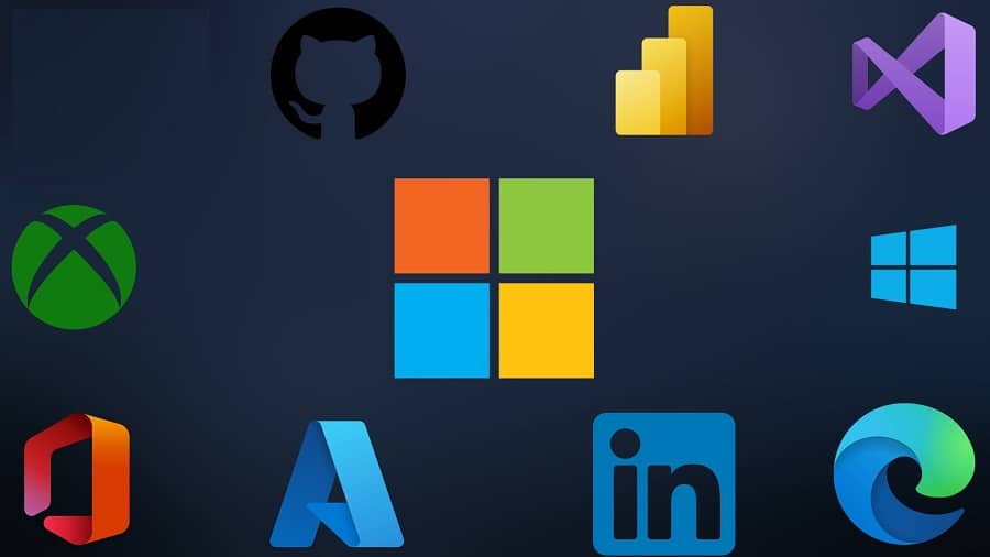 Microsoft's product and service portfolio